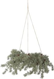 ΧΡΙΣΤΟΥΓΕΝΝΙΑΤΙΚΟ ΣΤΕΦΑΝΙ CEDAR WREATH 70 X 8 CM ΧΡΩΜΑ: ΠΡΑΣΙΝΟ BLOOMINGVILLE