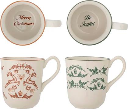 ΣΕΤ ΚΟΥΠΕΣ BETH MUG 300 ML 2-PACK BLOOMINGVILLE