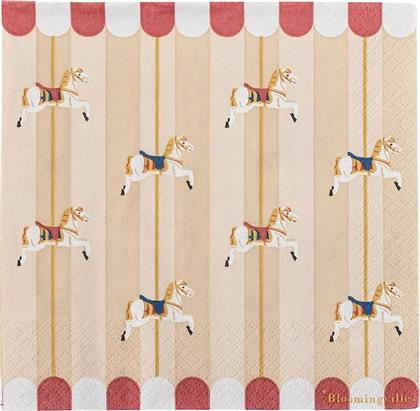 ΣΕΤ ΧΑΡΤΟΠΕΤΣΕΤΕΣ MERRY-GO-ROUND 33 X 33 CM 20-PACK ΧΡΩΜΑ: ΠΟΛΥΧΡΩΜΟ BLOOMINGVILLE