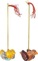 ΣΕΤ ΧΡΙΣΤΟΥΓΕΝΝΙΑΤΙΚΩΝ ΔΙΑΚΟΣΜΗΣΕΩΝ CARMELA ORNAMENT 2-PACK BLOOMINGVILLE