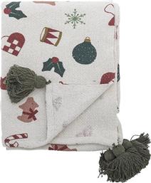ΒΑΜΒΑΚΕΡΗ ΧΡΙΣΤΟΥΓΕΝΝΙΑΤΙΚΗ ΚΟΥΒΕΡΤΑ YULE 160 X 130 CM ΧΡΩΜΑ: ΠΟΛΥΧΡΩΜΟ BLOOMINGVILLE