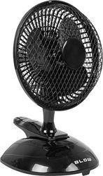 DESK CLIP FAN 15CM 25W 2IN1 BLACK BLOW