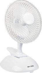 DESK CLIP FAN 15CM 25W 2IN1 BLACK BLOW