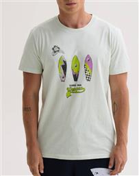 U SURFBOARDS T-SHIRT BLUE HUNTER