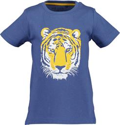 T-SHIRT 802267 X ΜΠΛΕ REGULAR FIT BLUE SEVEN