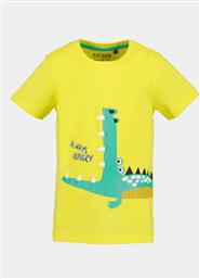 T-SHIRT 802327 X ΚΙΤΡΙΝΟ REGULAR FIT BLUE SEVEN