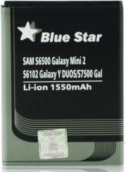 BATTERY FOR SAMSUNG GALAXY MINI 2 S6500/GALAXY YOUNG S6310/GALAXY ACE PLUS S7500 1550MAH BLUE STAR από το e-SHOP