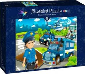 POLICE RESCUE TEAM 48 ΚΟΜΜΑΤΙΑ BLUEBIRD από το PLUS4U