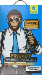 MR. MONKEY GLASS 5D APPLE IPHONE 12 PRO MAX (6,7) BLACK (STRONG PRIVACY) BLUEO