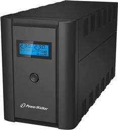 POWERWALKER VI 2200 LCD/IEC (UPS) LINE-INTERACTIVE 2200 VA 1200 W 6 ΕΞΟΔΟΣ (ΟΙ) BLUEWALKER από το PUBLIC