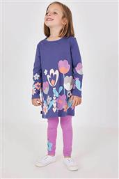 ΠΑΙΔΙΚΟ ΣΕΤ ΜΠΛΟΥΖΑ ΚΑΙ ΚΟΛΑΝ ΜΕ FLORAL PRINT (2 ΤΕΜΑΧΙΑ) - 222107 ΜΟΒ BOBOLI