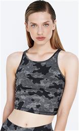 ''NO SIGNAL'' ΓΥΝΑΙΚΕΙΟ CROPPED ΑΜΑΝΙΚΟ T-SHIRT (9000097274-1469) BODYTALK