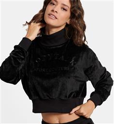 ''VELOUR'' CROPPED ΓΥΝΑΙΚΕΙΑ ΜΠΛΟΥΖΑ ΦΟΥΤΕΡ (9000116488-1469) BODYTALK