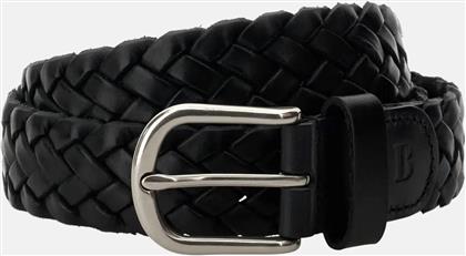 ΑΝΔΡΙΚΗ ΔΕΡΜΑΤΙΝΗ ΖΩΝΗ ΜΕ ΠΕΛΚΤΟ ΣΧΕΔΙΟ - BO25A077201 ΜΑΥΡΟ BOGGI MILANO