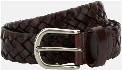 ΑΝΔΡΙΚΗ ΔΕΡΜΑΤΙΝΗ ΖΩΝΗ ΜΕ ΠΕΛΚΤΟ ΣΧΕΔΙΟ - BO25A077202 ΚΑΦΕ BOGGI MILANO