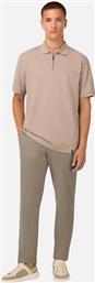 ΑΝΔΡΙΚΟ ΠΑΝΤΕΛΟΝΙ CHINO ΜΟΝΟΧΡΩΜΟ REGULAR FIT - BO25A043001 ΚΑΦΕ ΑΝΟΙΧΤΟ BOGGI MILANO