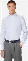 ΑΝΔΡΙΚΟ ΠΟΥΚΑΜΙΣΟ ΜΕ ΡΙΓΕ ΣΧΕΔΙΟ REGULAR FIT - BO25A046901 ΣΙΕΛ BOGGI MILANO