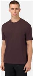 ΑΝΔΡΙΚΟ T-SHIRT ΜΟΝΟΧΡΩΜΟ REGULAR FIT - BO25A007007 ΚΑΦΕ BOGGI MILANO
