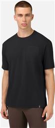 ΑΝΔΡΙΚΟ T-SHIRT ΠΙΚΕ ΜΟΝΟΧΡΩΜΟ RELAXED FIT - BO25A052401 ΜΑΥΡΟ BOGGI MILANO