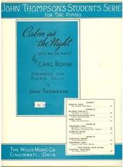 BOHM - CALM AS THE NIGHT (THOMPSON)