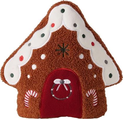 ΧΡΙΣΤΟΥΓΕΝΝΙΑΤΙΚΟ ΔΙΑΚΟΣΜΗΤΙΚΟ ΜΑΞΙΛΑΡΙ GINGER 28 X 28 X 8 CM ΧΡΩΜΑ: ΚΑΦΕ BOLTZE