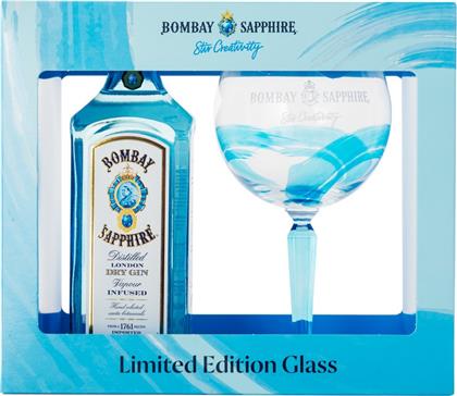 ΤΖΙΝ SAPPHIRE DRY 700ML + ΠΟΤΗΡΙ BOMBAY