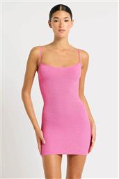 ΓΥΝΑΙΚΕΙΟ MINI ΦΟΡΕΜΑ ΑΜΑΝΙΚΟ ΜΕ ΑΝΑΓΛΥΦΟ PATTERN ''PALOMA'' - BOUND558R-CAN PNK RE ΡΟΖ BOND-EYE