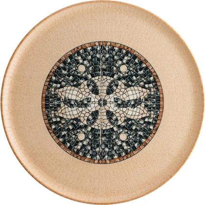 ΣΕΤ ΠΙΑΤΩΝ MESOPOTAMIA MOSAIC WOOD GOURMET 32 CM 6-PACK ΧΡΩΜΑ: ΠΟΛΥΧΡΩΜΟ BONNA