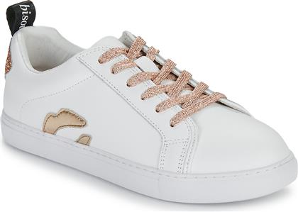 XΑΜΗΛΑ SNEAKERS BETTYS METALIC ROSE GOLD LACE BONS BAISERS