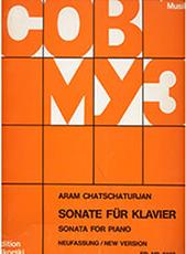 ARAM KHACHATURIAN - SONATE FUR KLAVIER / ΕΚΔΟΣΕΙΣ & HAWKES BOOSEY