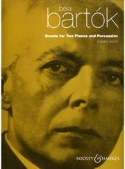 BELA BARTOK - SONATA FOR TWO PIANOS AND PERCUSSION BOOSEY