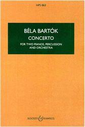 BELLA-BARTOK - CONCERTO 2 PIANOS-PERCUSIO BOOSEY