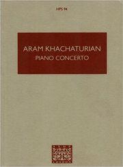 KHACHATURIAN - PIANO CONCERTO BOOSEY