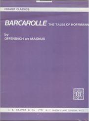 OFFENBACH - BARCAROLLE BOOSEY