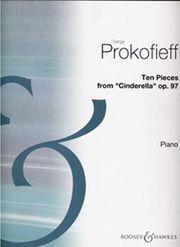 PROKOFIEFF - 10 PIECES GAVOTTE OP. 97 (CINDERELLA) BOOSEY