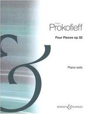 PROKOFIEFF - FOUR PIECES OP.32 BOOSEY