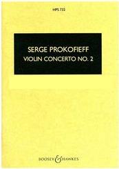 PROKOFIEFF - VIOLIN CONCERTO N.2 BOOSEY