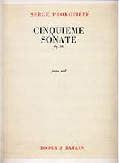 SERGE PROKOFIEFF - CINQUIEME SONATE OP. 38 / ΕΚΔΟΣΕΙΣ & HAWKES BOOSEY