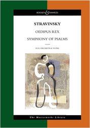 STRAVINSKY IGOR - OEDIPUS REX / SYMPHONY OF PSALMS BOOSEY