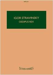 STRAVINSKY - OEDIPUS REX BOOSEY