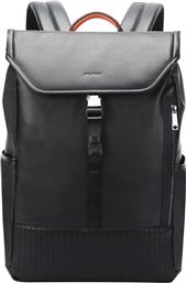 ΔΕΡΜΑΤΙΝΟ ΣΑΚΙΔΙΟ 21L LAPTOP 15,6” 61-131481 ΜΑΥΡΟ BOPAI