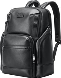 ΔΕΡΜΑΤΙΝΟ ΣΑΚΙΔΙΟ 33L LAPTOP 15,6” 61-123511 ΜΑΥΡΟ BOPAI