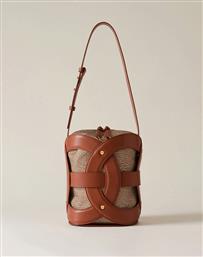 BUCKET BAG (ΔΙΑΣΤΑΣΕΙΣ: 25,5 Χ 21 Χ 15 ΕΚ) BORBONESE από το SHOPPING HOUSE