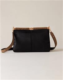 CROSS OVER BAG LEATHER,PL ITAL.ORIGIN (ΔΙΑΣΤΑΣΕΙΣ: 33.5 X 24 X 12 ΕΚ.) BORBONESE