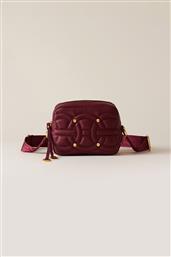 ΓΥΝΑΙΚΕΙΑ ΤΣΑΝΤΑ CROSSBODY ''RONDO' SMALL'' - I2591010147-0099-027 ΜΠΟΡΝΤΟ BORBONESE