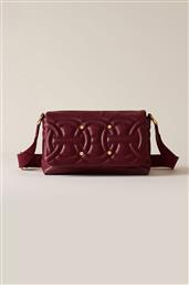 ΓΥΝΑΙΚΕΙΑ ΤΣΑΝΤΑ CROSSBODY ''RONDO' SMALL'' - I2591010148-0099-027 ΜΠΟΡΝΤΟ BORBONESE