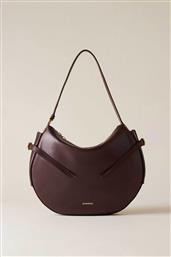 ΓΥΝΑΙΚΕΙΑ ΤΣΑΝΤΑ ΩΜΟΥ ''BRIDLE MEDIUM HOBO'' - I2591010103-AU5-069 ΚΑΦΕ ΣΚΟΥΡΟ BORBONESE