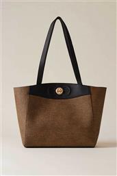 ΓΥΝΑΙΚΕΙΑ ΤΣΑΝΤΑ ΩΜΟΥ SHOPPER ''MOONLIGHT LARGE'' - I2591010138-0098-311 ΜΑΥΡΟ BORBONESE