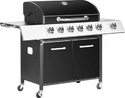 BBQ4600 ΜΕ ΜΑΝΤΕΜΕΝΙΑ ΣΧΑΡΑ ΚΑΙ 6 ΕΣΤΙΕΣ 19.2KW ΨΗΣΤΑΡΙΑ ΥΓΡΑΕΡΙΟΥ BORMANN ELITE