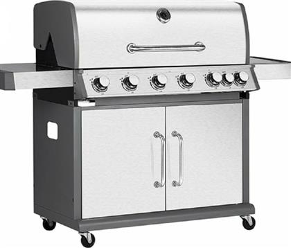 BBQ5200 ΜΕ ΜΑΝΤΕΜΕΝΙΑ ΣΧΑΡΑ ΚΑΙ 6 ΕΣΤΙΕΣ 21.6KW ΨΗΣΤΑΡΙΑ ΥΓΡΑΕΡΙΟΥ BORMANN ELITE